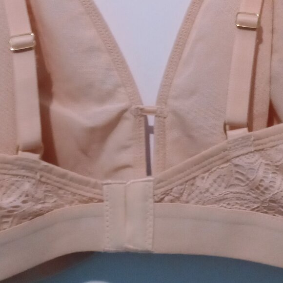 2x ALL YOU LIVELY Women's Bra Bralette Lace Peach | 272/ADR35 | Size 3 - Picture 9 of 9